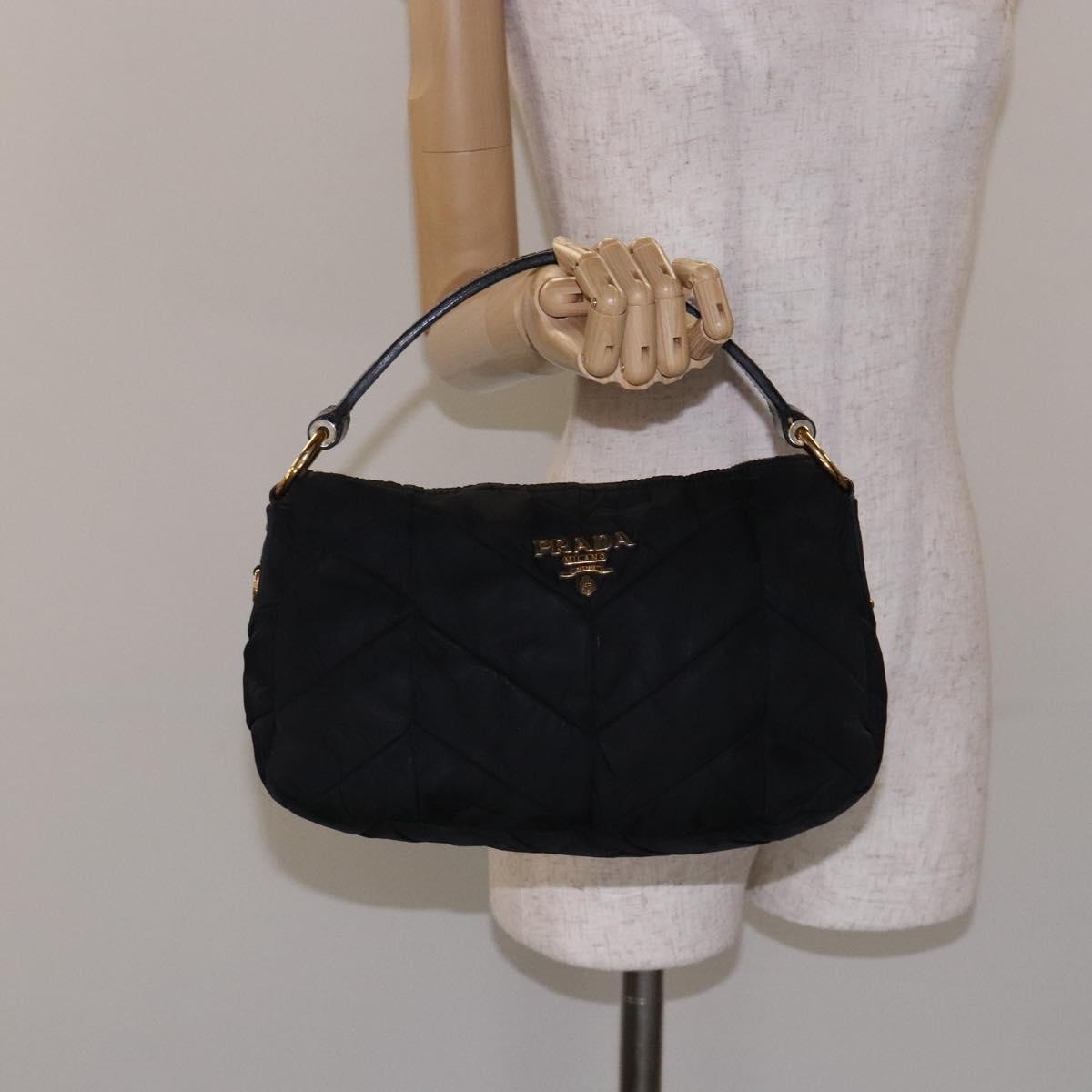Prada Re-Nylon, Black, NYLON, shoulder