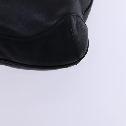 Gucci Peggy, Black, Leather, handbag