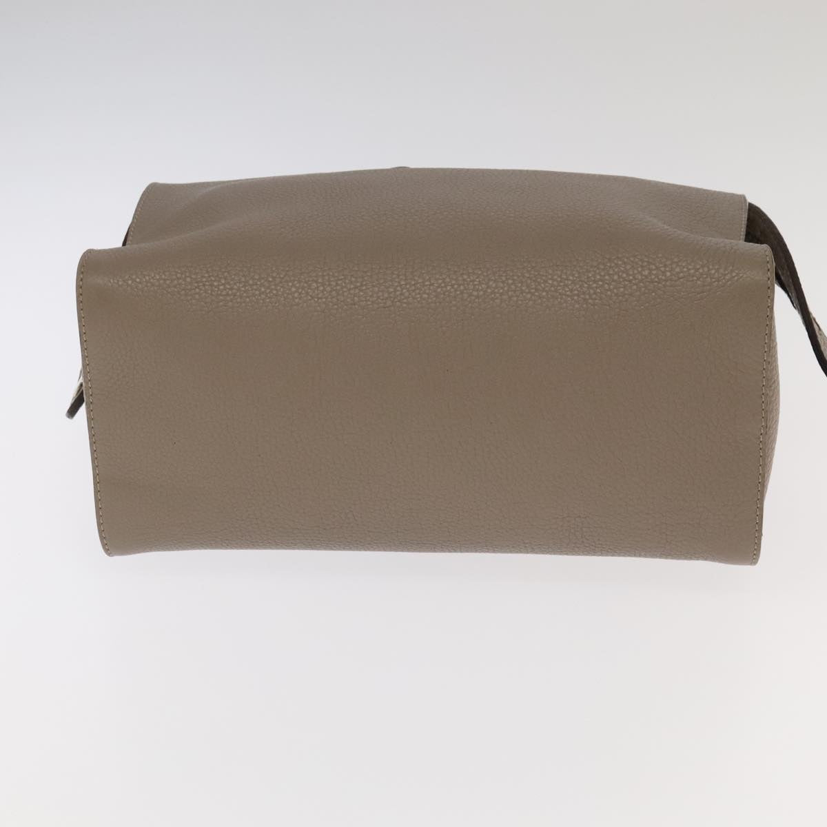 Fendi Lei Selleria, Beige, Leather, handbag