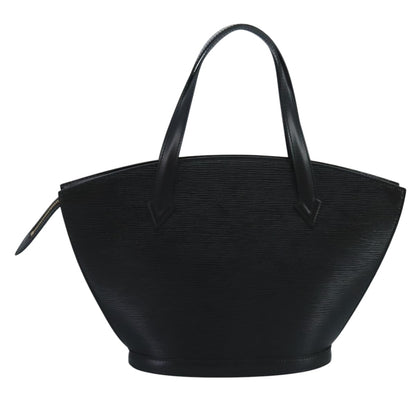Louis Vuitton Saint Jacques, Black, Leather, handbag