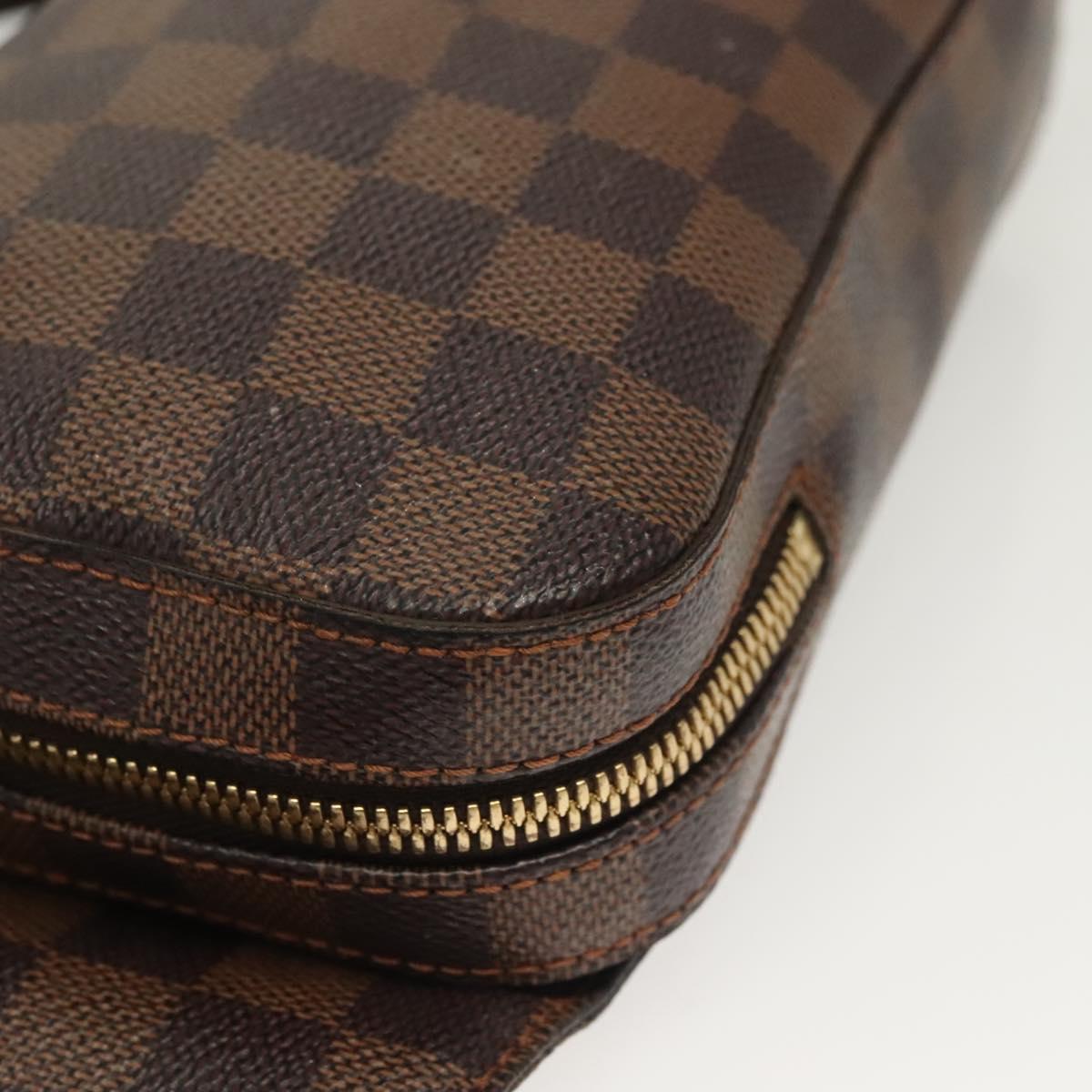 Louis Vuitton Geronimos, Brown, Canvas, clutch