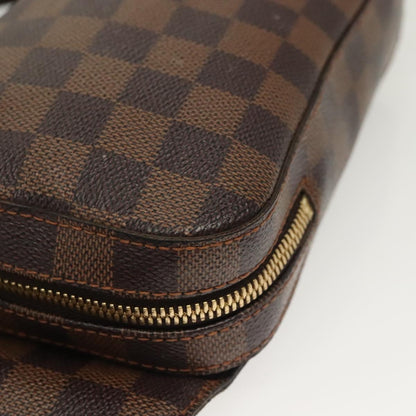 Louis Vuitton Geronimos, Brown, Canvas, clutch