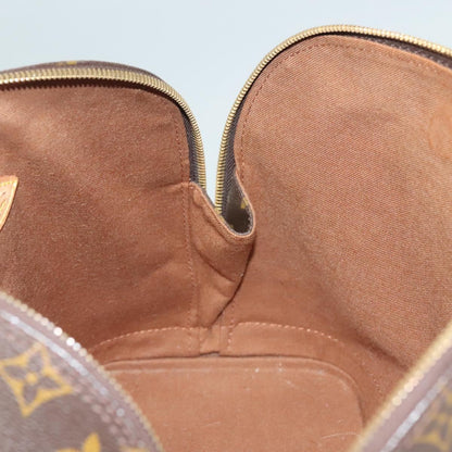 Louis Vuitton Alma, Brown, Canvas, handbag