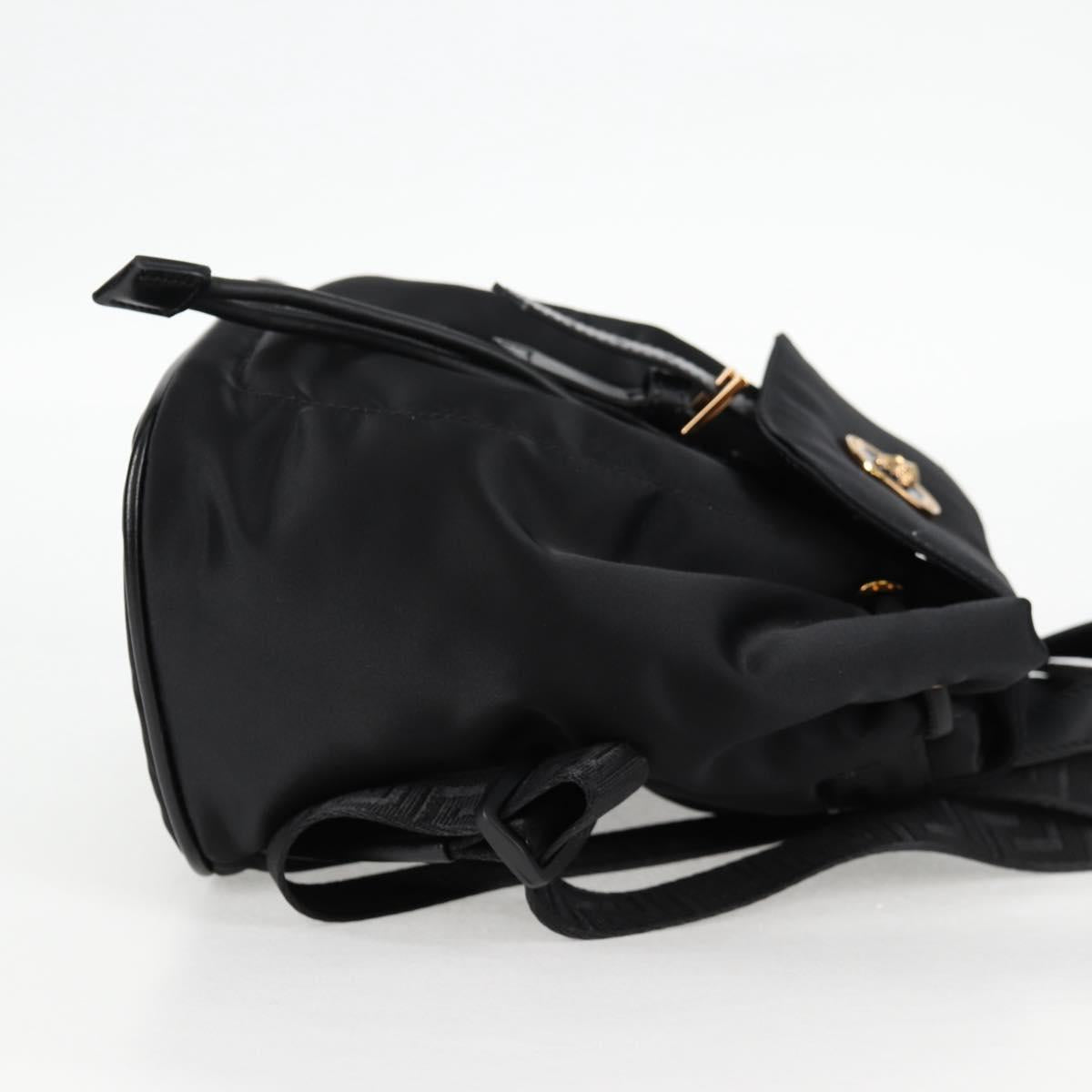 Versace Medusa, Black, NYLON, backpack