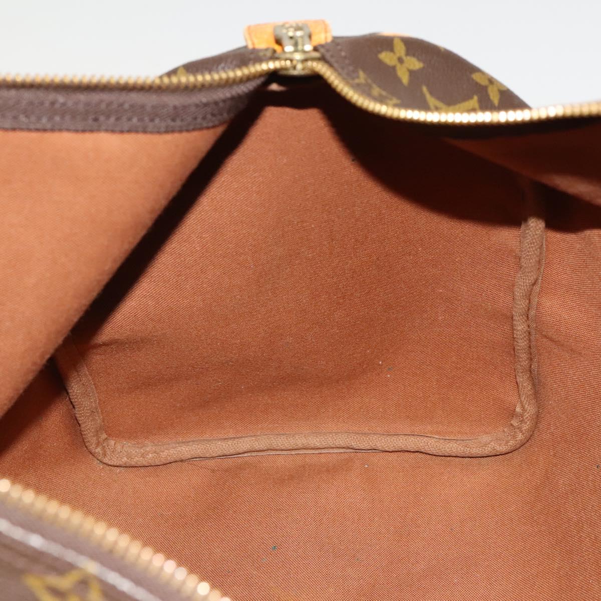 Louis Vuitton Keepall 45, Brown, Canvas, travel