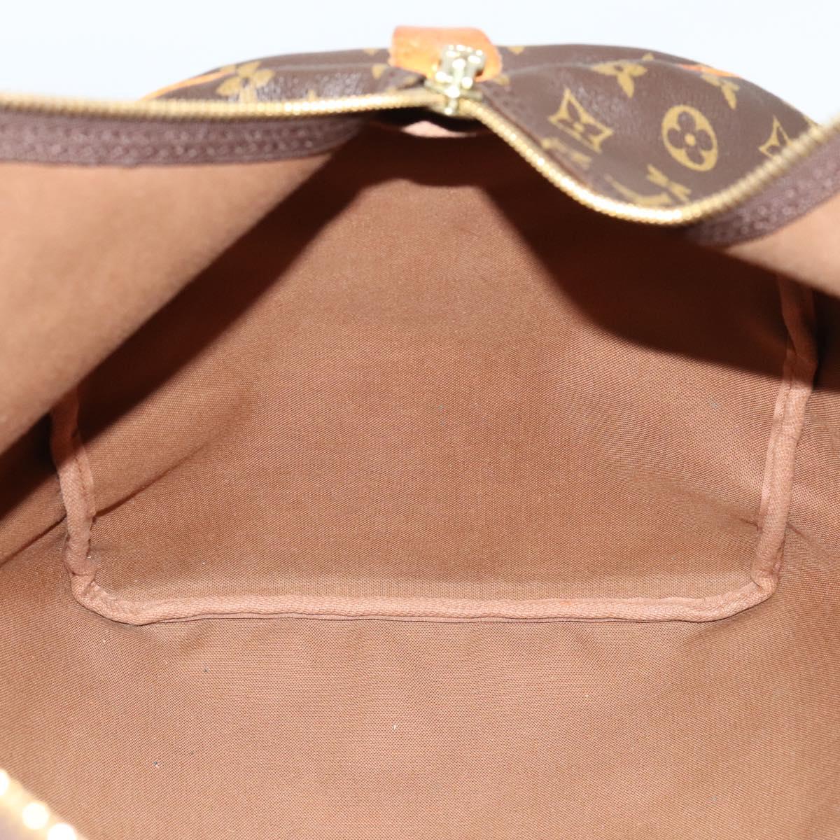 Louis Vuitton Keepall 60, Brown, Canvas, travel