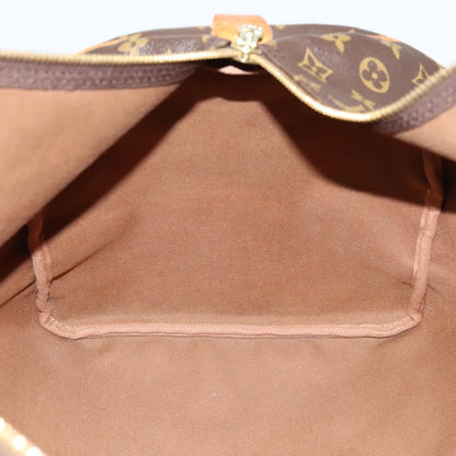Louis Vuitton Keepall 60, Brown, Canvas, travel