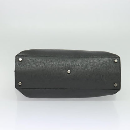 Fendi Peekaboo, Grey, Leather, handbag