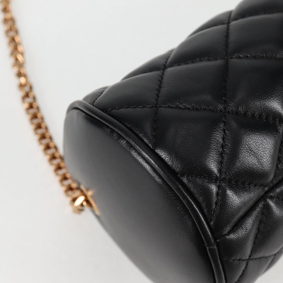 Versace Medusa, Black, Leather, shoulder