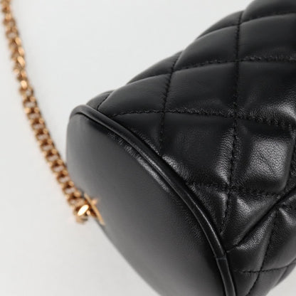 Versace Medusa, Black, Leather, shoulder
