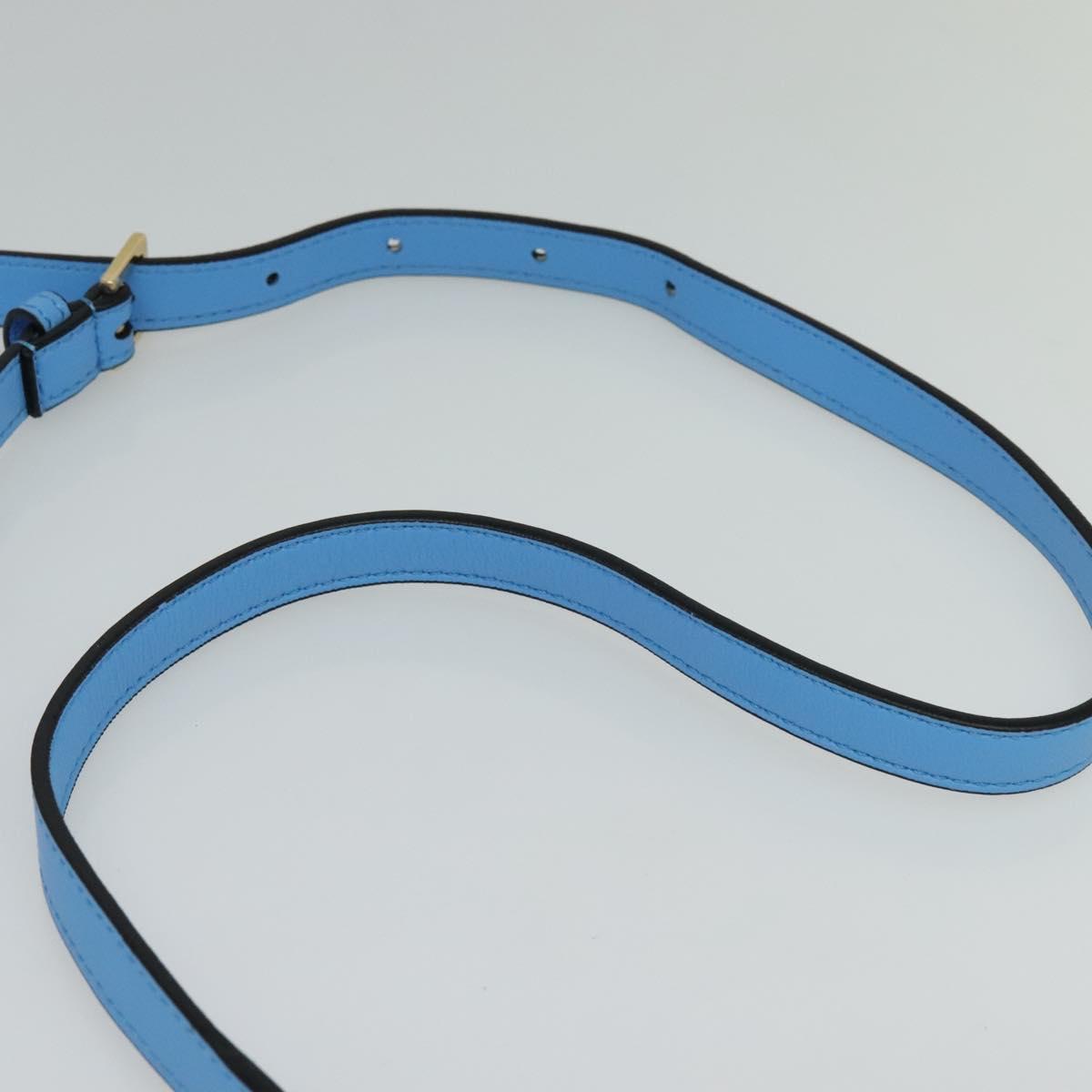 Versace Medusa, Blue, Leather, shoulder