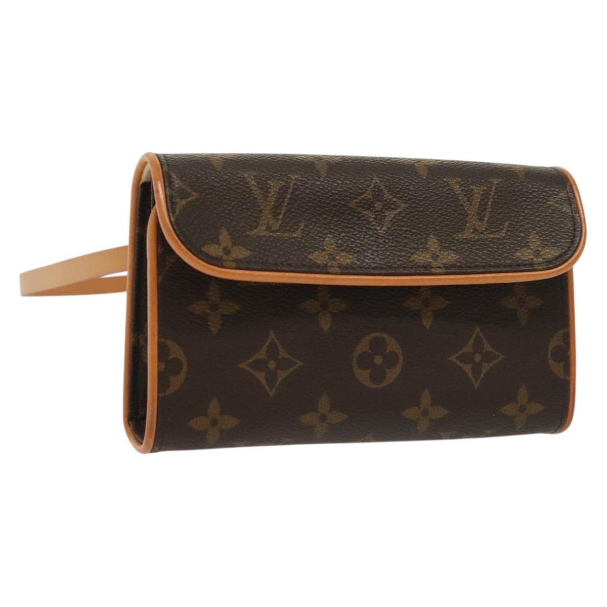 Louis Vuitton Florentine, Brown, Canvas, shoulder