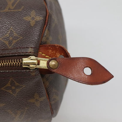 Louis Vuitton Speedy 30, Brown, Canvas, handbag