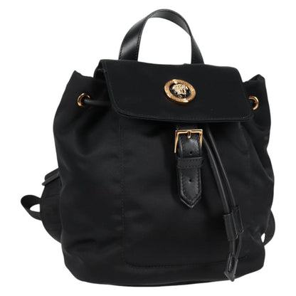 Versace Medusa, Black, NYLON, backpack