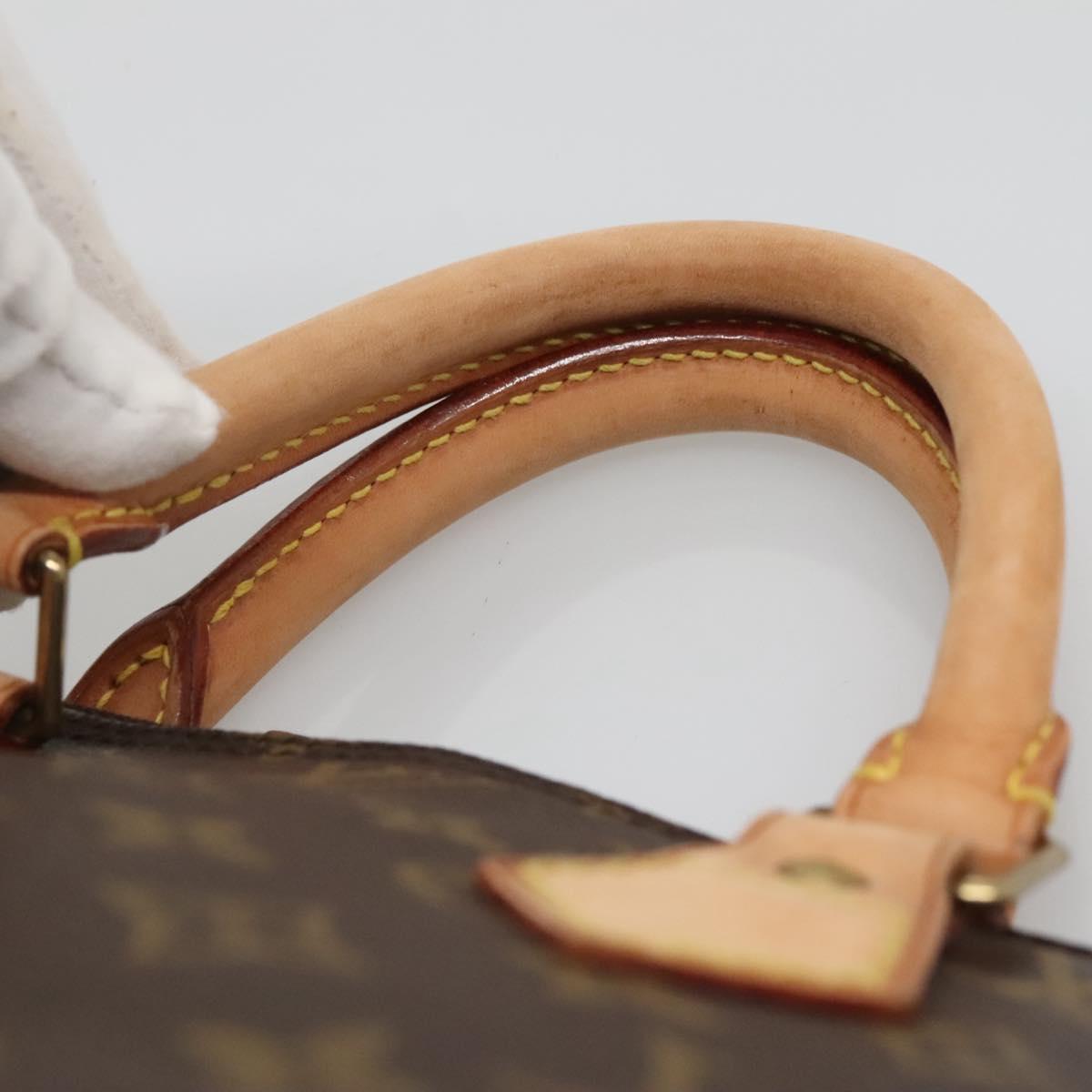Louis Vuitton Alma, Brown, Canvas, handbag