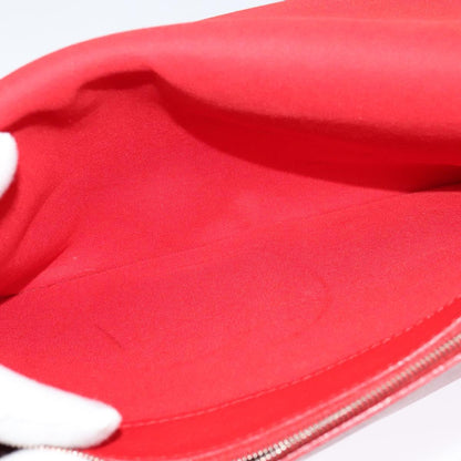 Louis Vuitton Parnassea, Red, Leather, shoulder