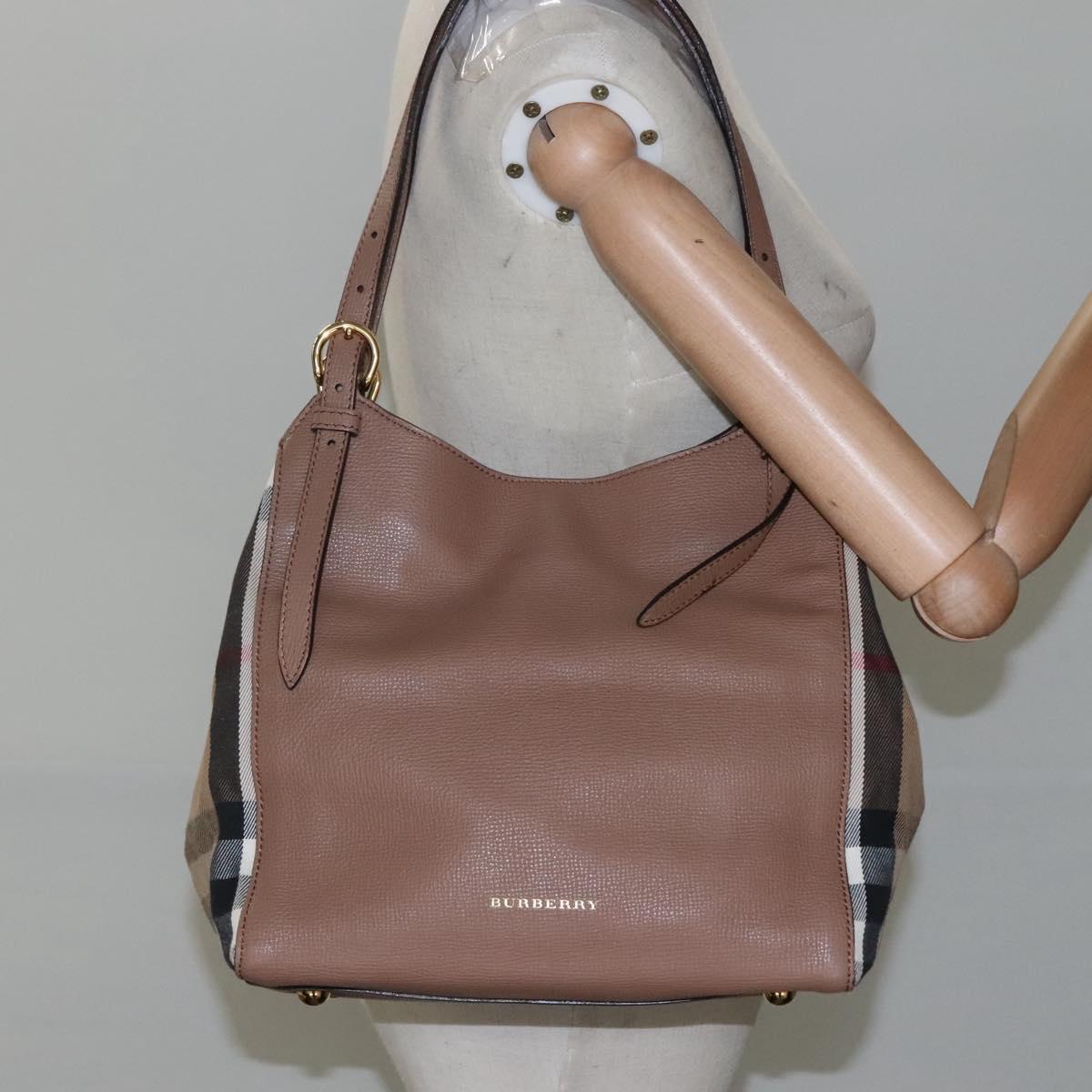 Burberry Canterbury, Brown, Leather, shoulder