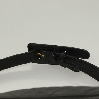 Chanel Vintage, Black, Leather, shoulder