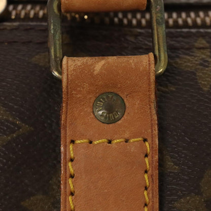 Louis Vuitton Keepall 60, Brown, Canvas, travel