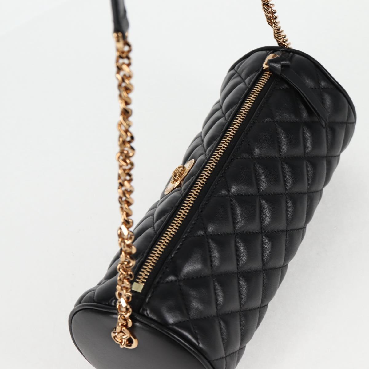 Versace Medusa, Black, Leather, shoulder