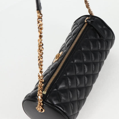 Versace Medusa, Black, Leather, shoulder