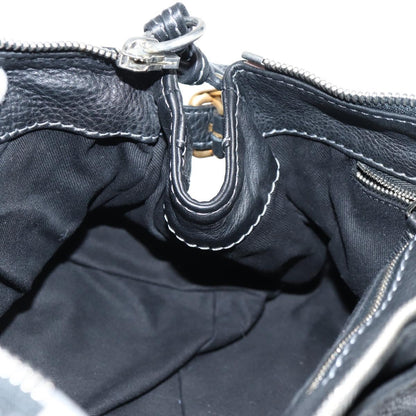 Chloé Paddington, Black, Leather, handbag