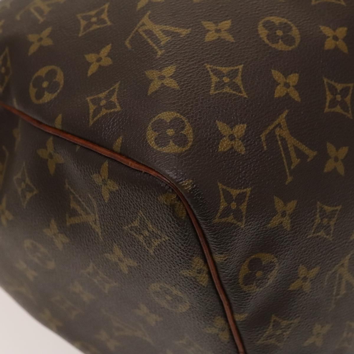 Louis Vuitton Keepall 50, Brown, Canvas, travel