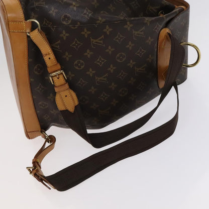 Louis Vuitton Montsouris, Brown, Canvas, backpack