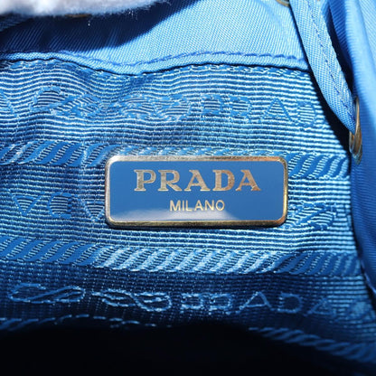 Prada Bucket bag, Blue, NYLON, handbag