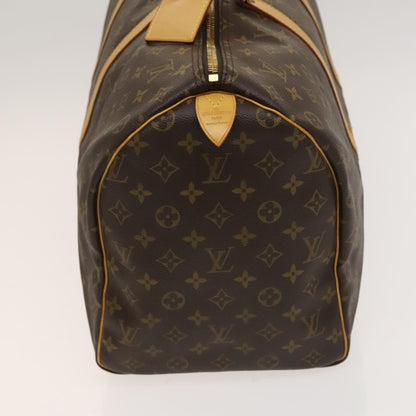 Louis Vuitton Keepall 50, Brown, Canvas, travel
