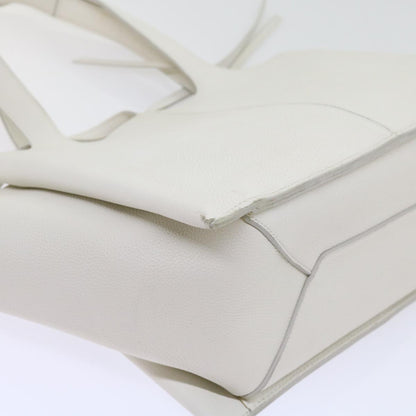 Céline -, White, Leather, shoulder