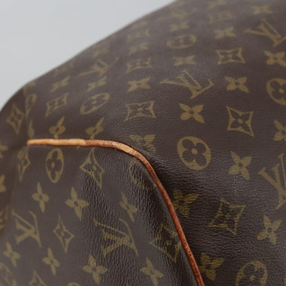 Louis Vuitton Keepall 60, Brown, Canvas, travel