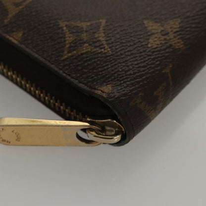 Louis Vuitton Zippy wallet monogram, Brown, Canvas, Clutch