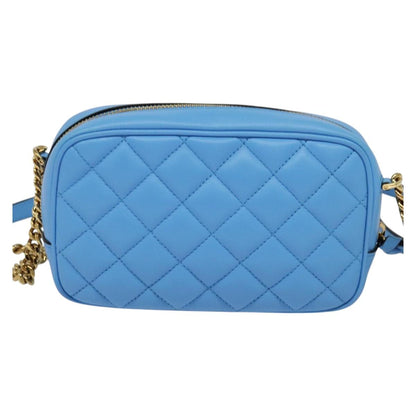 Versace Medusa, Blue, Leather, shoulder