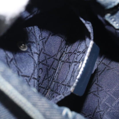 Dior Maris Pearl, Blue, Canvas, handbag