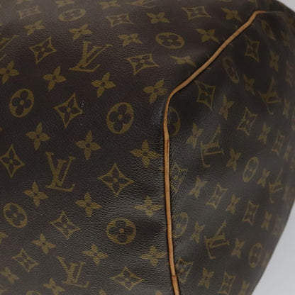 Louis Vuitton Keepall 60, Brown, Canvas, travel