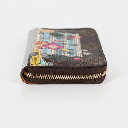 Louis Vuitton Vivienne, Brown, Canvas, wallet