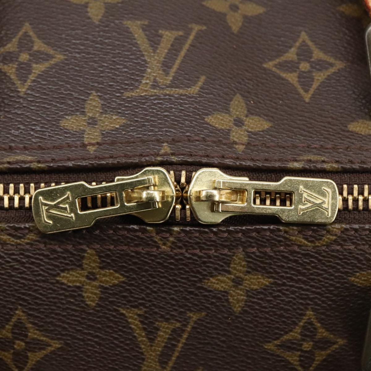 Louis Vuitton Keepall 60, Brown, Canvas, travel