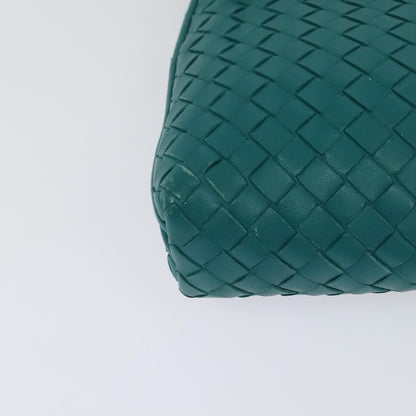 Bottega Veneta Intrecciato, Green, Leather, shoulder