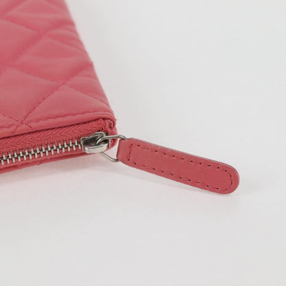 Chanel, Pink, Leather, clutch