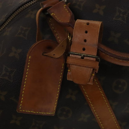 Louis Vuitton Keepall 60, Brown, Canvas, travel