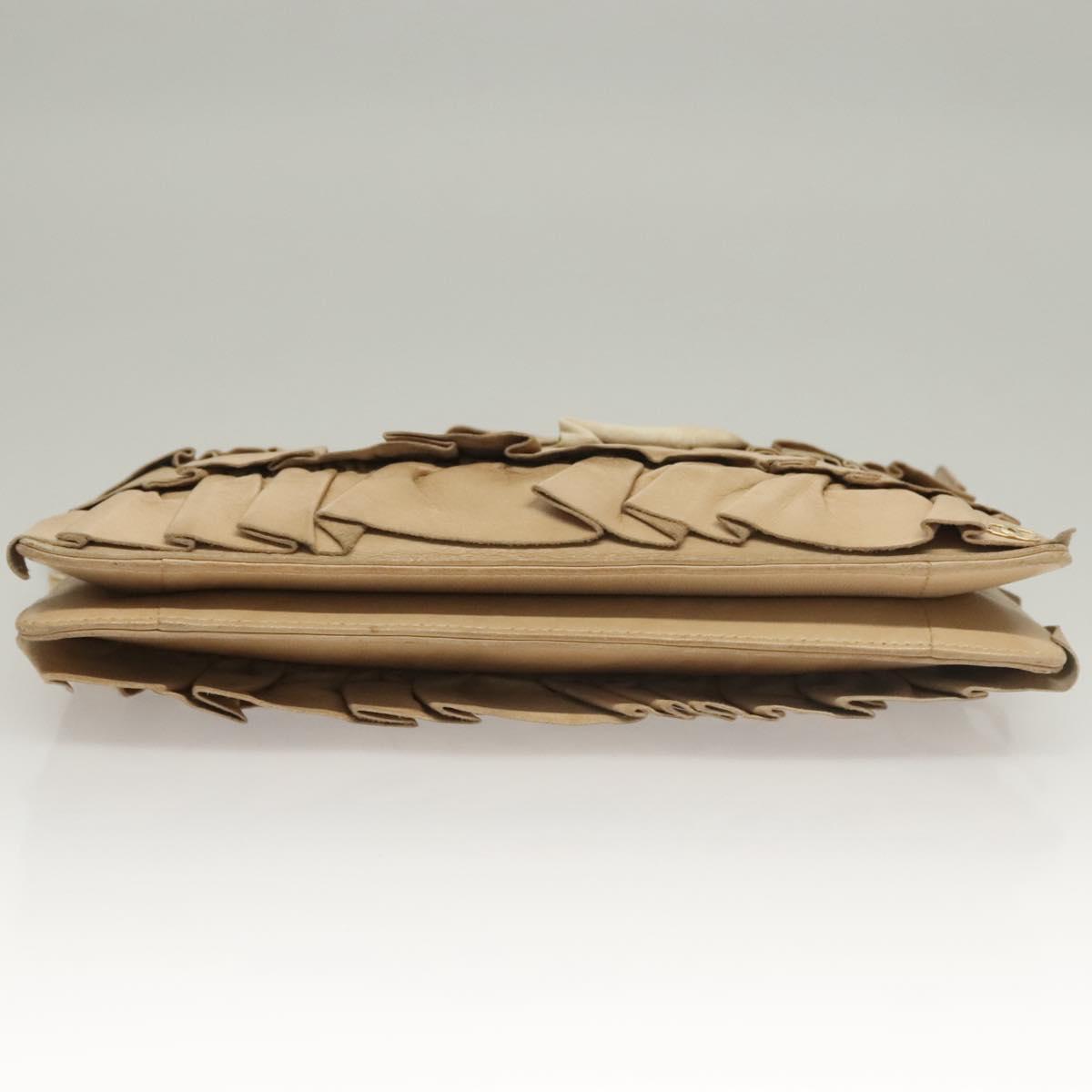 Chanel, Beige, Leather, handbag