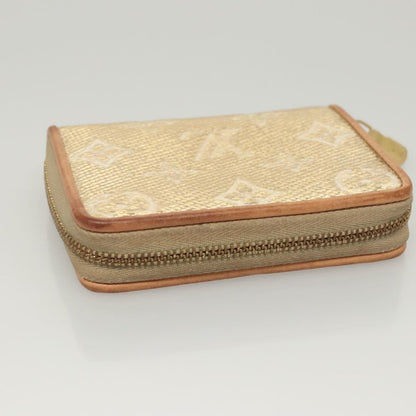 Louis Vuitton Zippy coin purse, Beige, Canvas, wallet