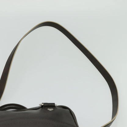 Louis Vuitton Bequia, Brown, Leather, handbag