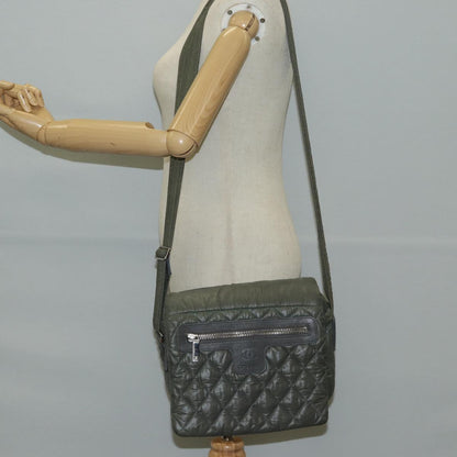 Chanel Coco Cocoon, Khaki, NYLON, shoulder