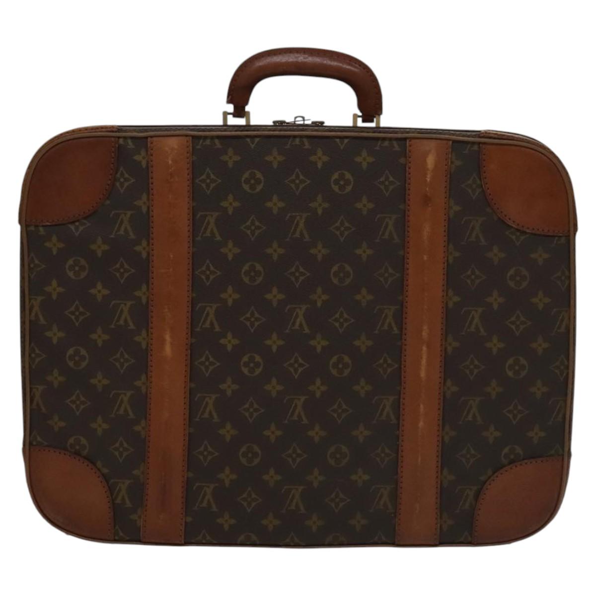 Louis Vuitton Stratos, Brown, Canvas, travel