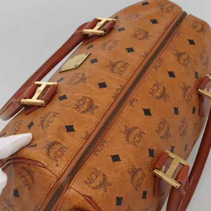 MCM Visetos, Brown, Canvas, travel