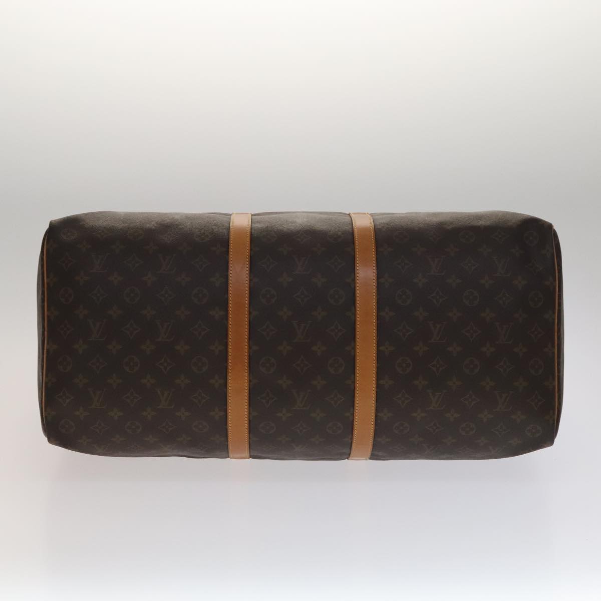 Louis Vuitton Keepall 60, Brown, Canvas, travel