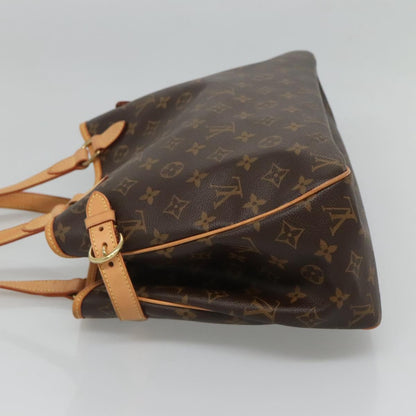 Louis Vuitton Batignolles Horizontal, Brown, Canvas, shoulder