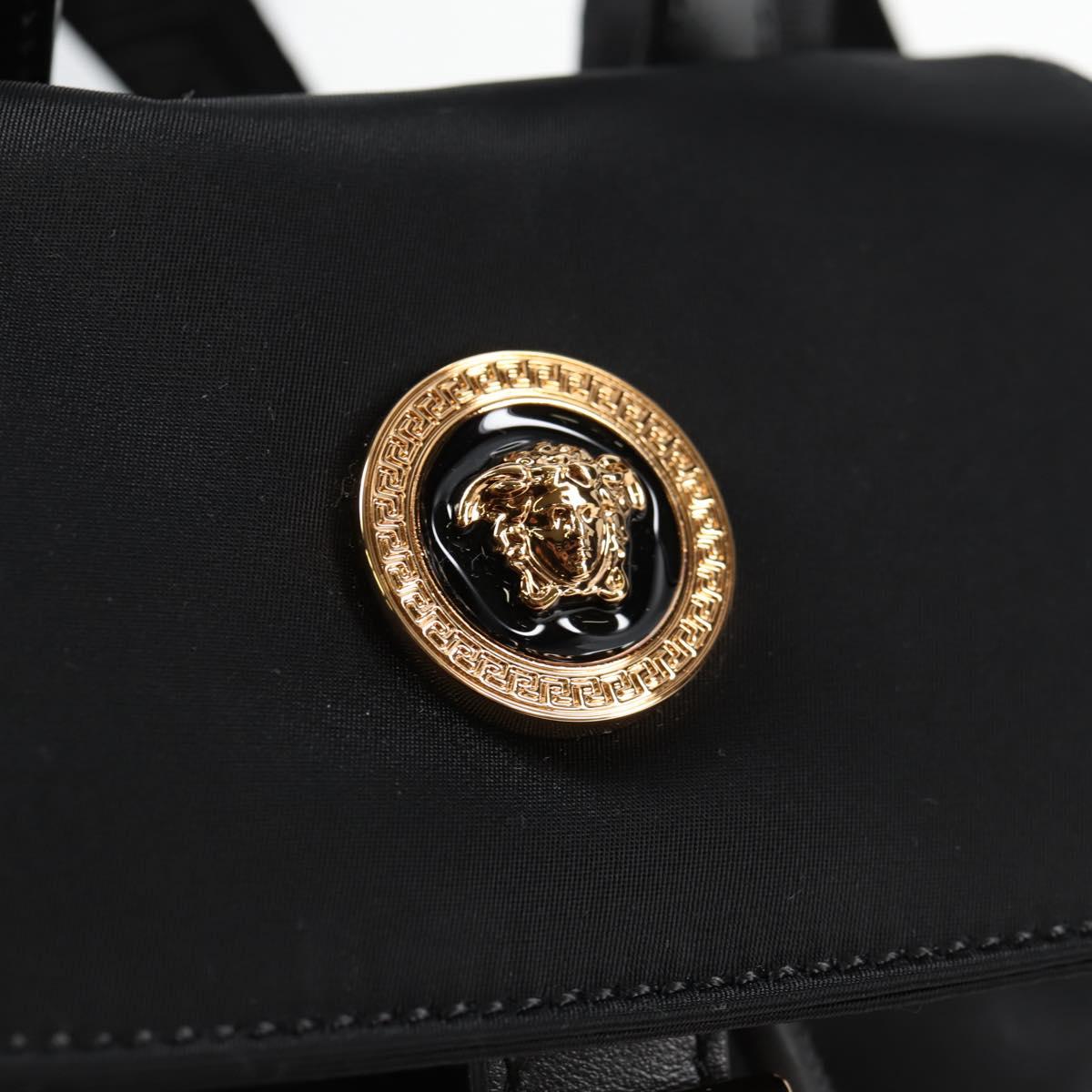 Versace Medusa, Black, NYLON, backpack